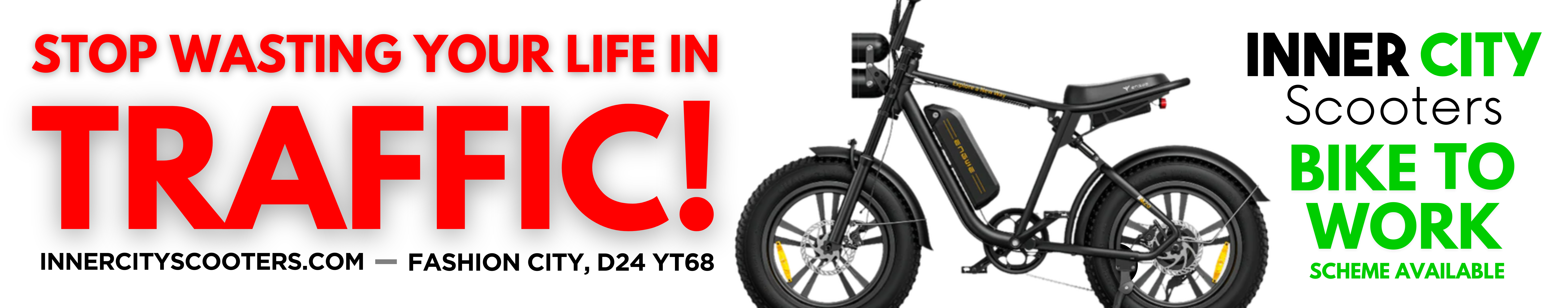 Inner City Scooters product banner